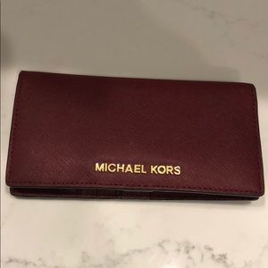 Michael Kors Merlot Wallet